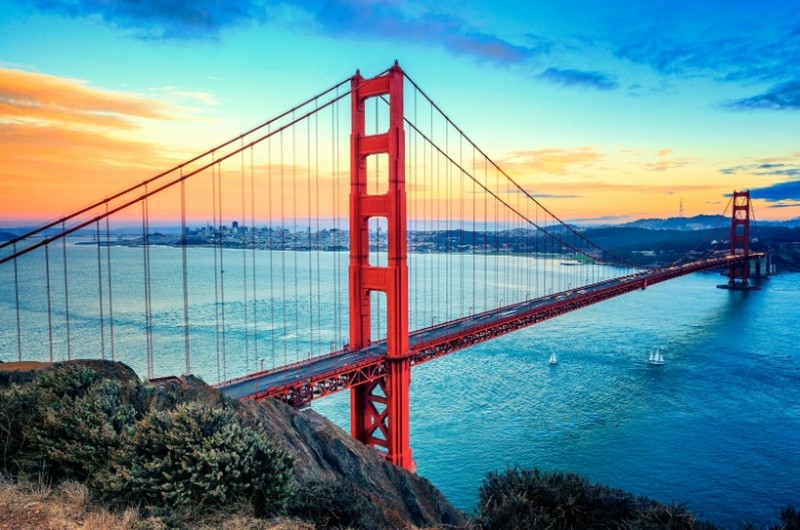 جسر غولدن غيت (Golden Gate Bridge)